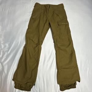 burton MB covert dryride brown pants Womens small RN 87380 Excellent Condition